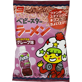 ベビースターラーメン（キブンがアガるグレープ味）