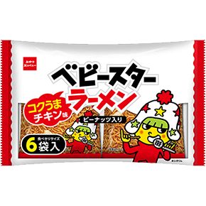 ベビースターラーメン（コクうまチキン味）6袋入