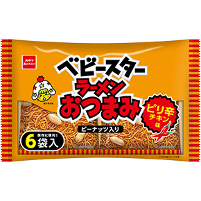 ベビースターラーメンおつまみ（ピリ辛チキン味）6袋入