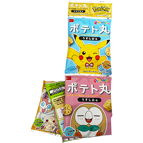 ポケモンポテト丸（うすしお味）４連