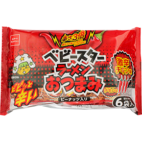 ベビースターラーメンおつまみ（辛さ３倍 激辛チキン味）6袋入