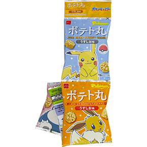 ポケモンポテト丸（うすしお味）４連