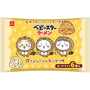 ちいかわ×おやつカンパニーベビースターラーメン（炊き込みごはんおにぎり味）6袋入