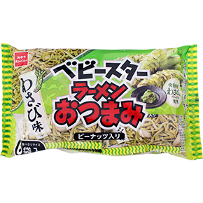 ベビースターラーメンおつまみ（わさび味）6袋入
