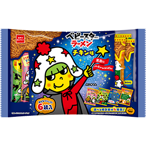 ハロウィンベビースターラーメン（チキン味）6袋入