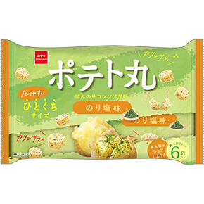 ポテト丸（のり塩味）6袋入