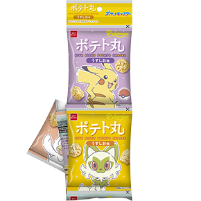 ポケモンポテト丸（うすしお味）４連