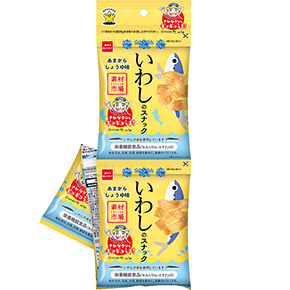 素材市場いわしのスナック（あまからしょうゆ味）4連