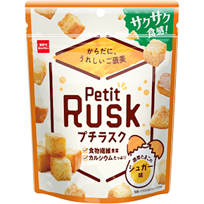 プチラスク（濃厚たまごのシュガー味）