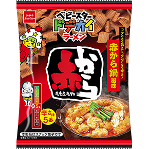 ベビースタードデカイラーメン（赤から鍋風味）
