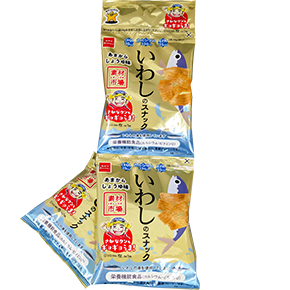 素材市場いわしのスナック（あまからしょうゆ味）4連