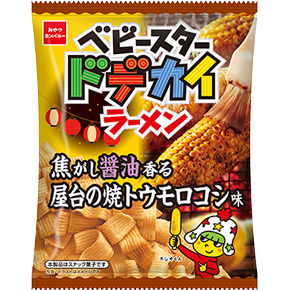 ベビースタードデカイラーメン（焦がし醤油香る屋台の焼トウモロコシ味）