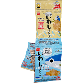 素材市場いわしのスナック（あまからしょうゆ味）4連