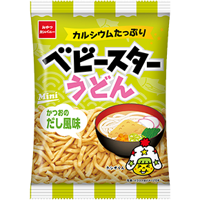 ベビースターうどん（かつおのだし風味）ミニ