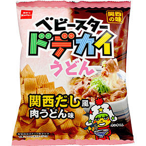ベビースタードデカイうどん(関西だし風肉うどん味)