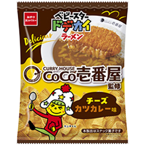 ベビースタードデカイラーメン（CoCo壱番屋監修 チーズカツカレー味）