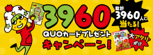 3960QUOカードプレゼントキャンペーン